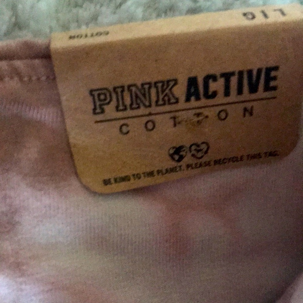 PINK ACTIVE CROSSOVER YOGA PANTS LEGGINGS - Picture 7 of 10